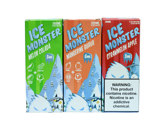 Πλαστικό μπουκάλι χυμού πούρων γεύσεων Ε γκοϋαβών Mangerine τεράτων πάγου με ασφαλές για τα παιδιά Dropper ΚΑΠ προμηθευτής